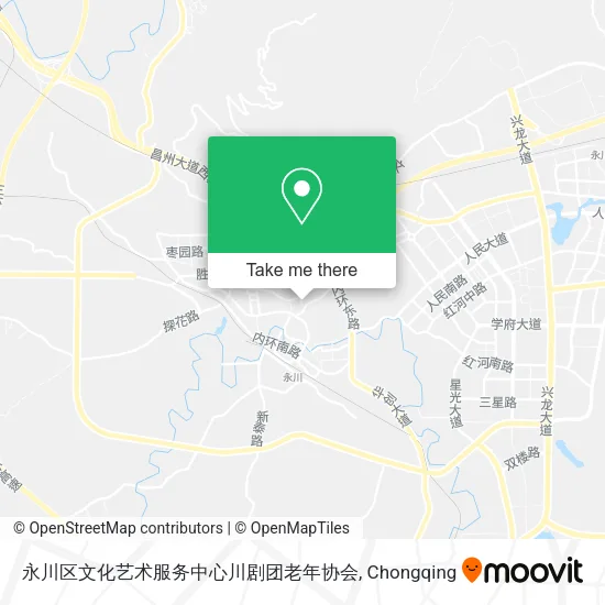 永川区文化艺术服务中心川剧团老年协会 map