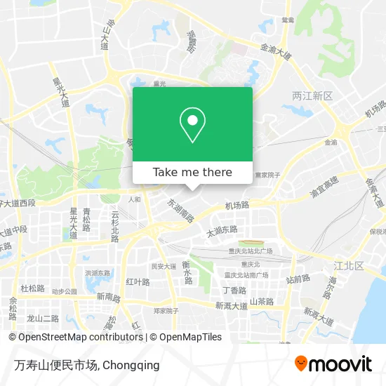 万寿山便民市场 map