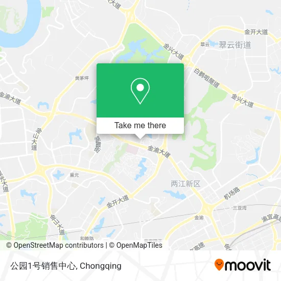 公园1号销售中心 map