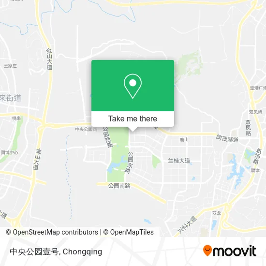 中央公园壹号 map