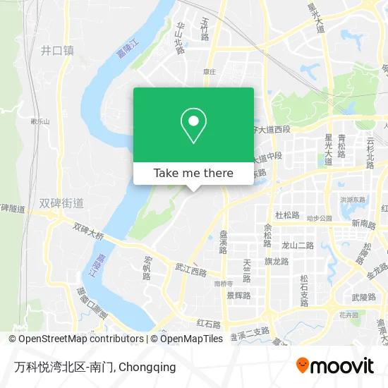 万科悦湾北区-南门 map