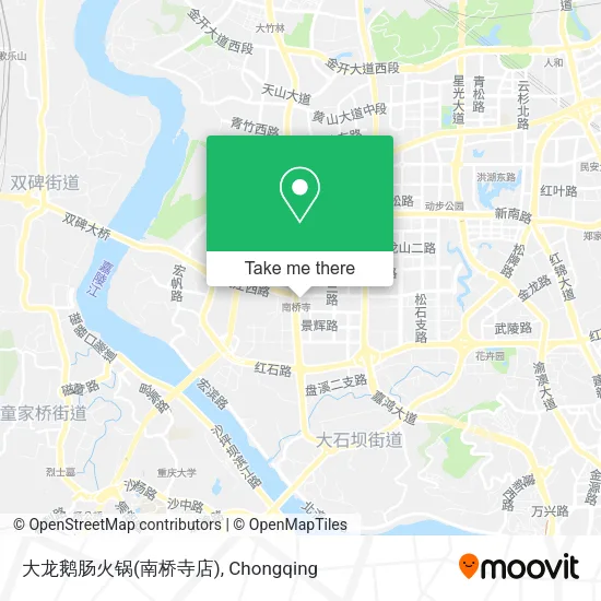 大龙鹅肠火锅(南桥寺店) map