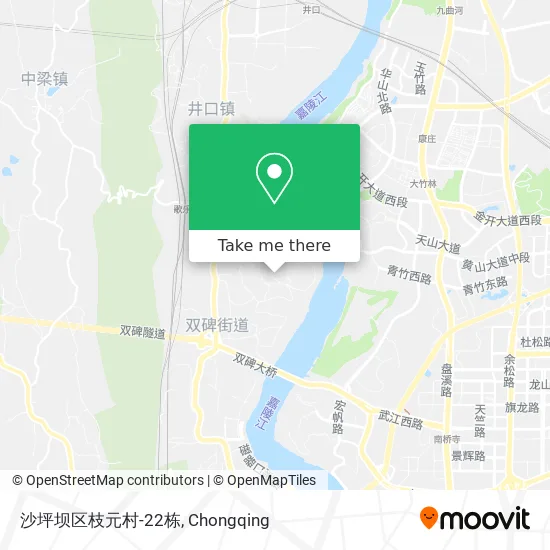 沙坪坝区枝元村-22栋 map