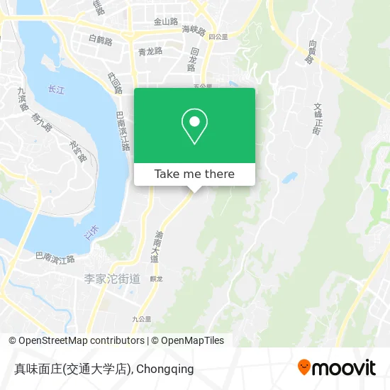 真味面庄(交通大学店) map