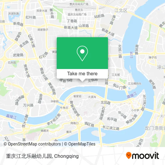 重庆江北乐融幼儿园 map