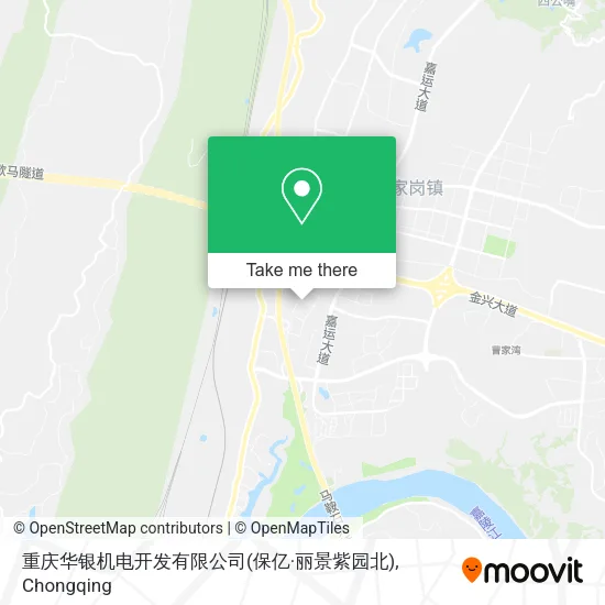 重庆华银机电开发有限公司(保亿·丽景紫园北) map