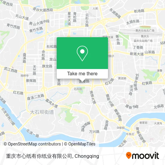 重庆市心纸有你纸业有限公司 map