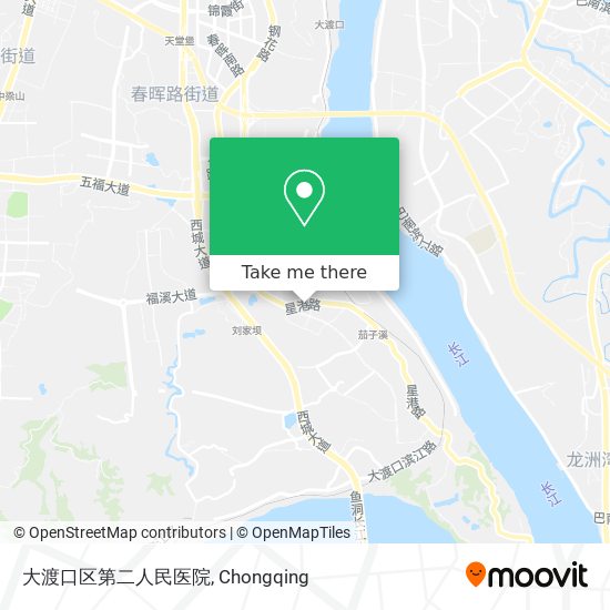 大渡口区第二人民医院 map