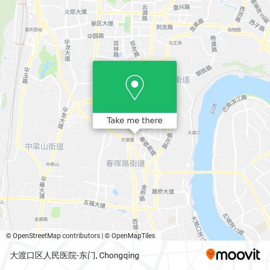 大渡口区人民医院-东门 map