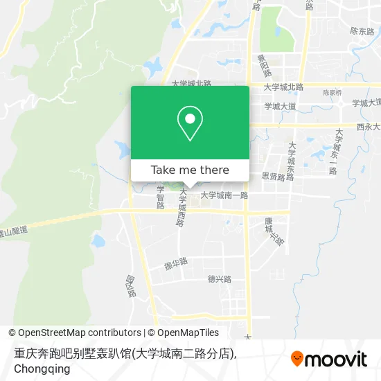 重庆奔跑吧别墅轰趴馆(大学城南二路分店) map