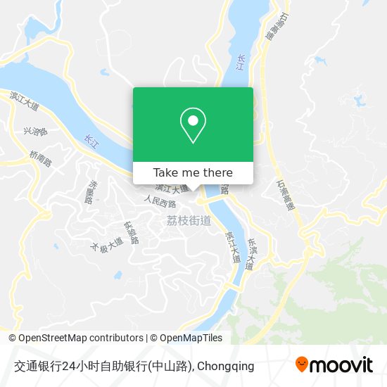 交通银行24小时自助银行(中山路) map