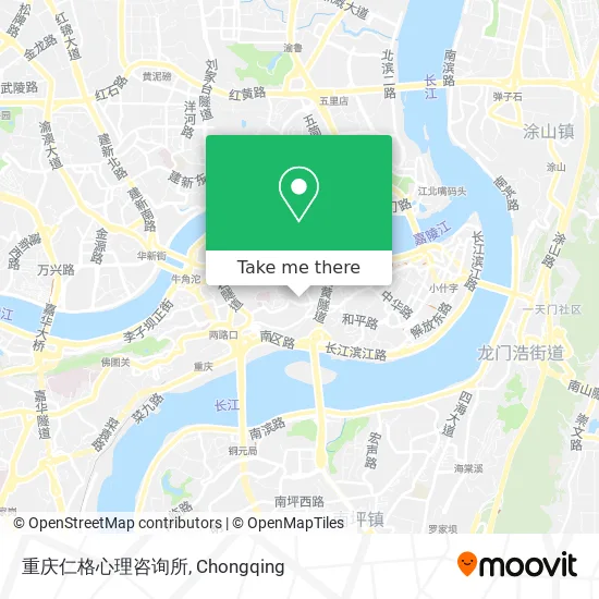 重庆仁格心理咨询所 map