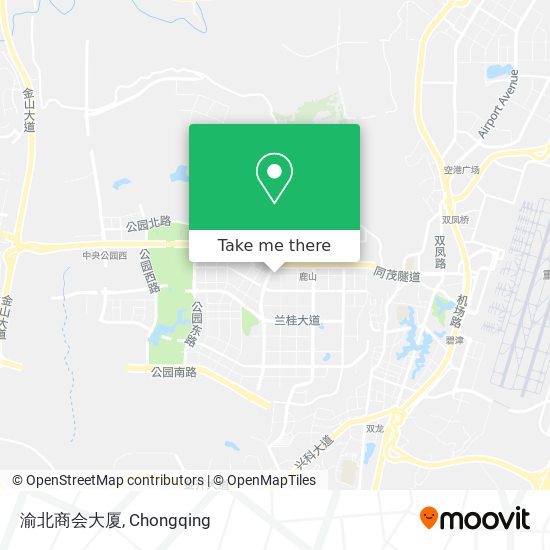 渝北商会大厦 map