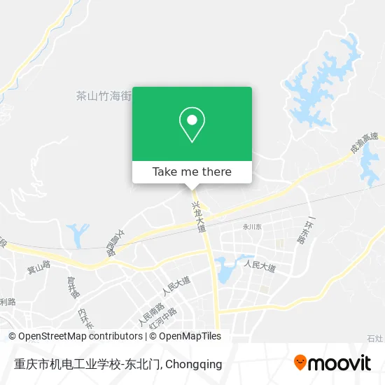 重庆市机电工业学校-东北门 map