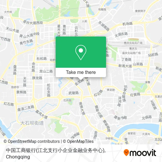 中国工商银行(江北支行小企业金融业务中心) map