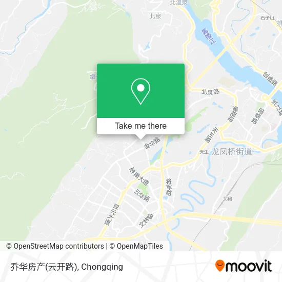 乔华房产(云开路) map