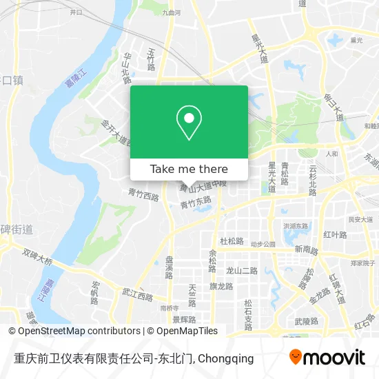 重庆前卫仪表有限责任公司-东北门 map