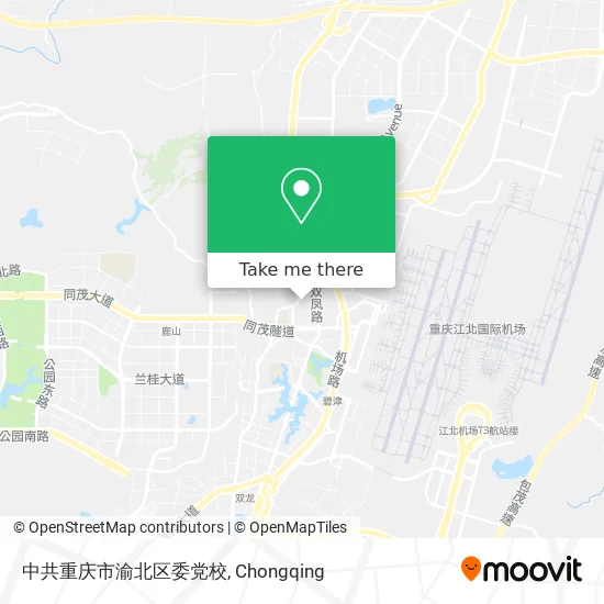中共重庆市渝北区委党校 map