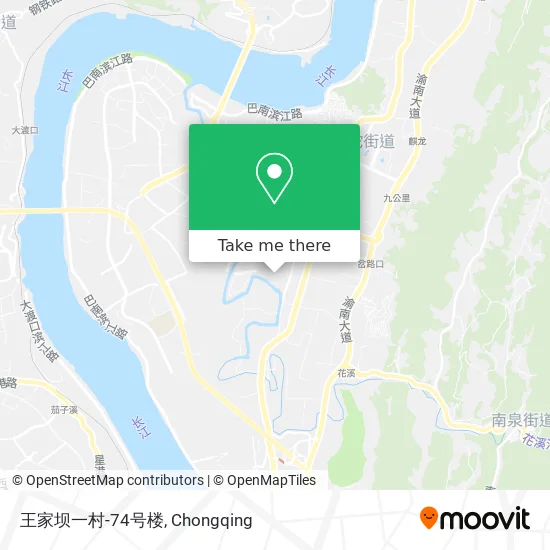 王家坝一村-74号楼 map