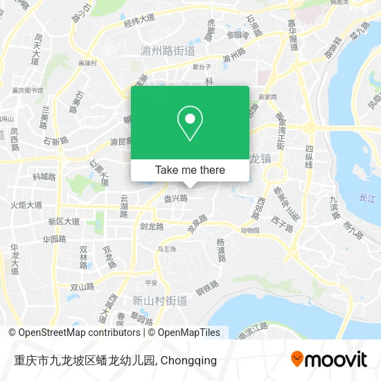 重庆市九龙坡区蟠龙幼儿园 map