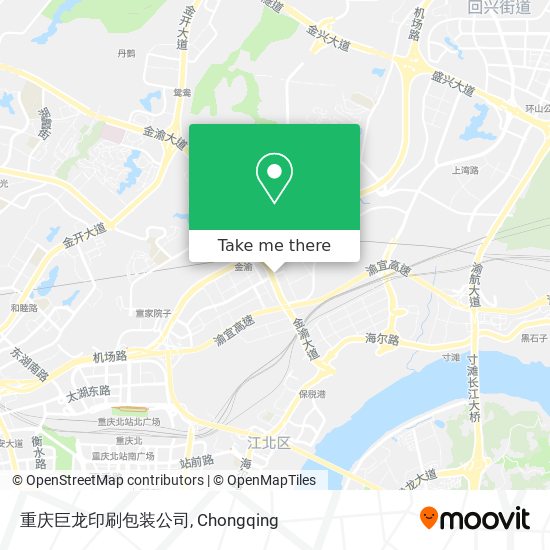 重庆巨龙印刷包装公司 map