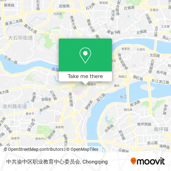 中共渝中区职业教育中心委员会 map