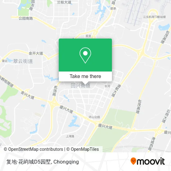 复地·花屿城D5园墅 map