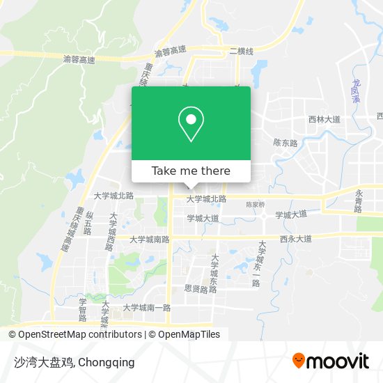 沙湾大盘鸡 map