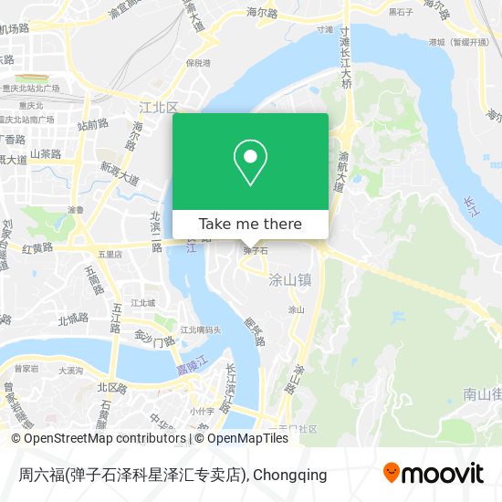 周六福(弹子石泽科星泽汇专卖店) map
