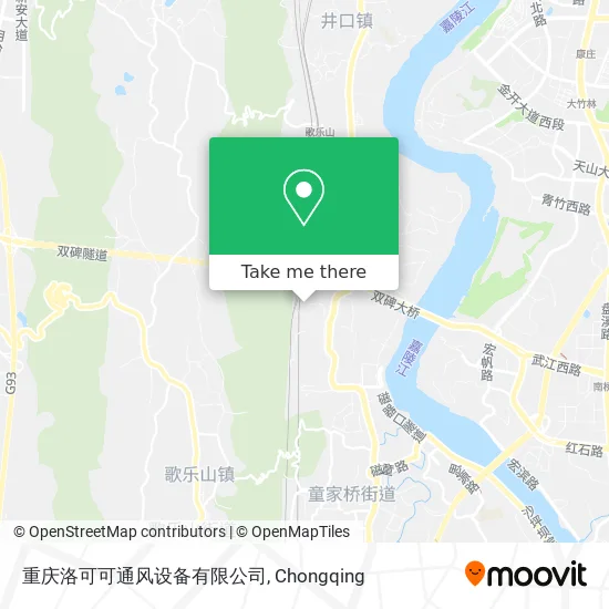 重庆洛可可通风设备有限公司 map