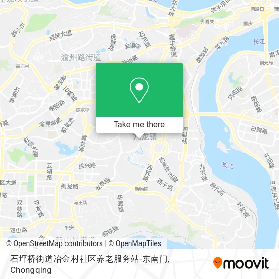 石坪桥街道冶金村社区养老服务站-东南门 map