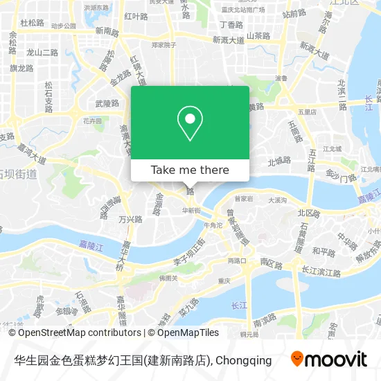 华生园金色蛋糕梦幻王国(建新南路店) map