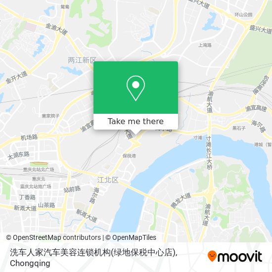 洗车人家汽车美容连锁机构(绿地保税中心店) map