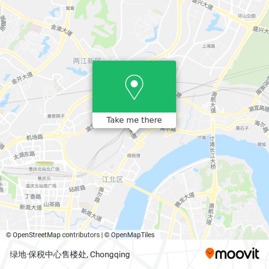 绿地·保税中心售楼处 map