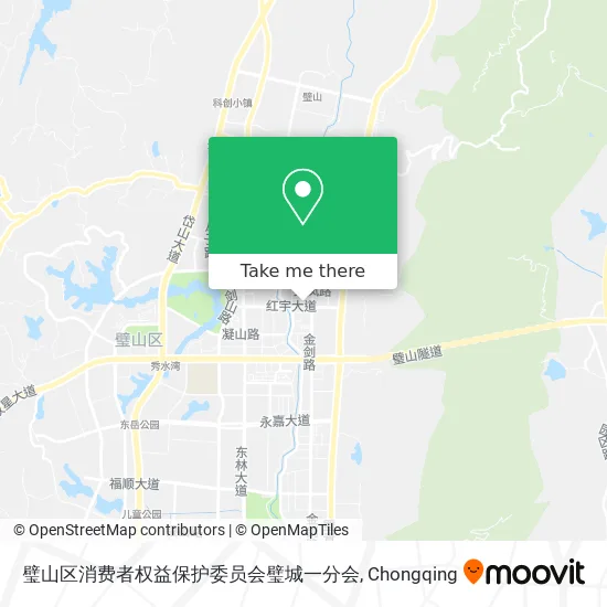 璧山区消费者权益保护委员会璧城一分会 map