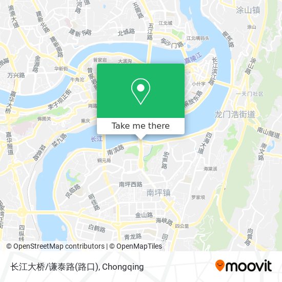 长江大桥/谦泰路(路口) map
