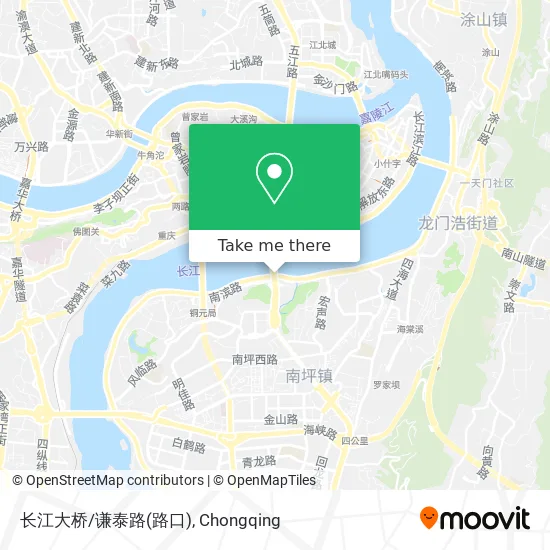 长江大桥/谦泰路(路口) map