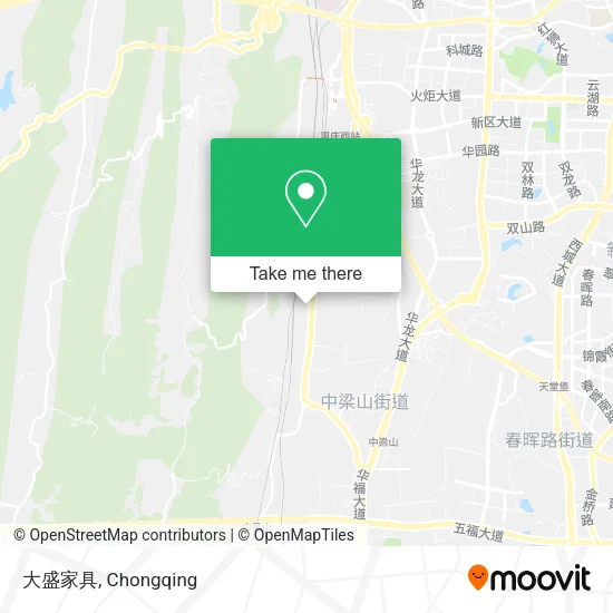 大盛家具 map