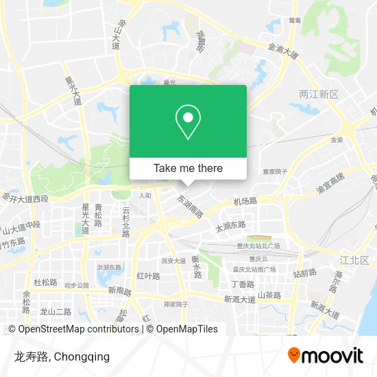 龙寿路 map