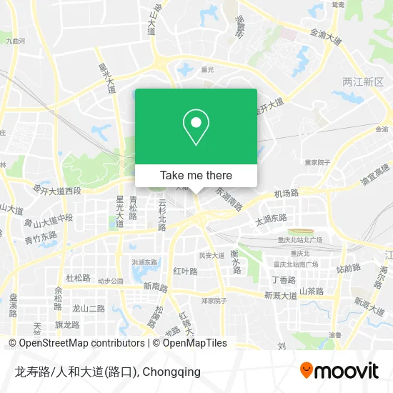 龙寿路/人和大道(路口) map