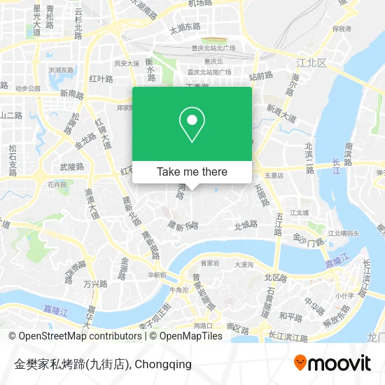 金樊家私烤蹄(九街店) map