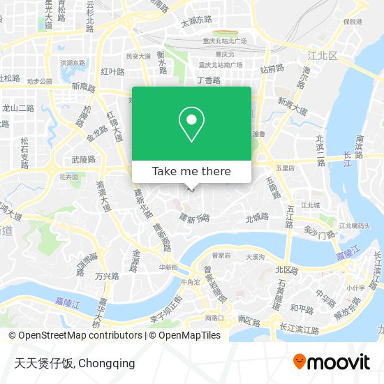 天天煲仔饭 map
