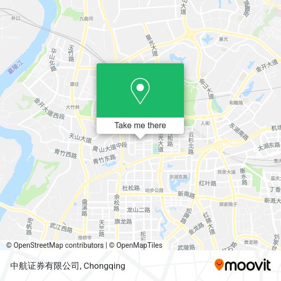 中航证券有限公司 map