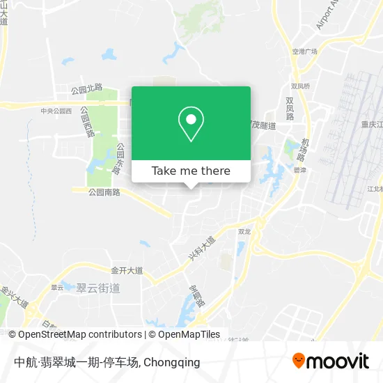 中航·翡翠城一期-停车场 map