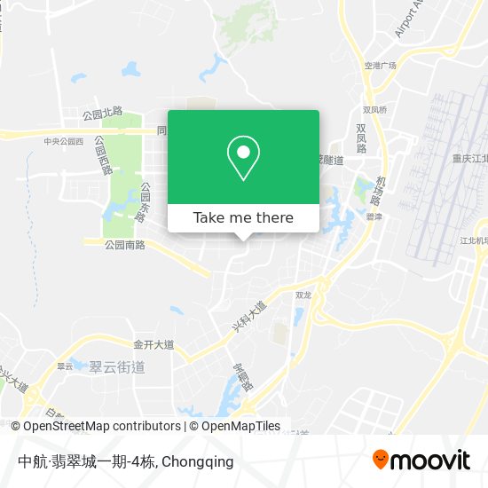中航·翡翠城一期-4栋 map