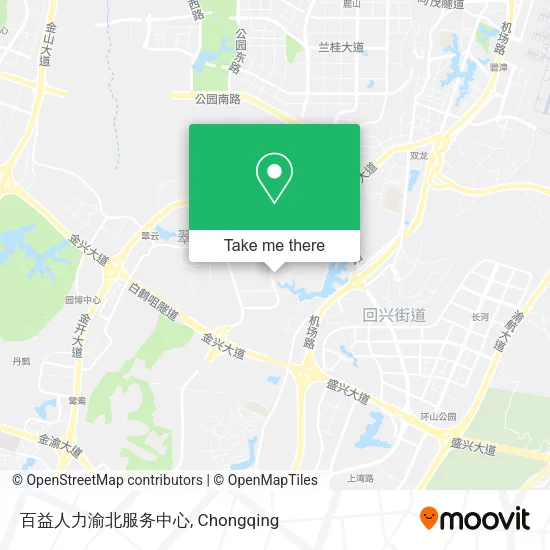 百益人力渝北服务中心 map