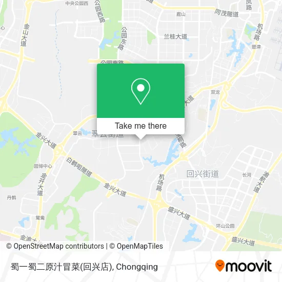 蜀一蜀二原汁冒菜(回兴店) map