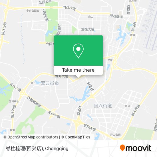 脊柱梳理(回兴店) map
