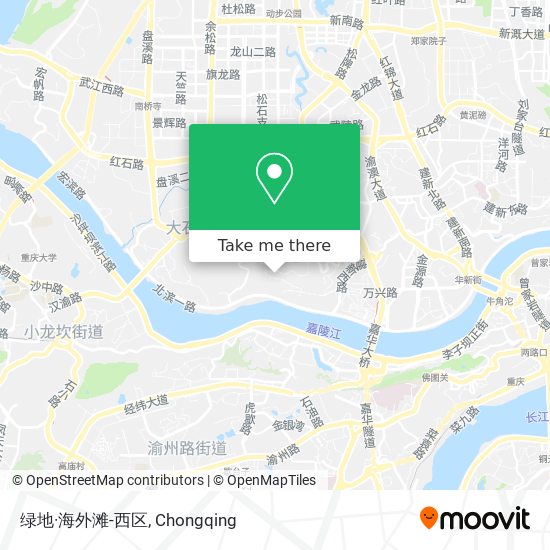 绿地·海外滩-西区 map