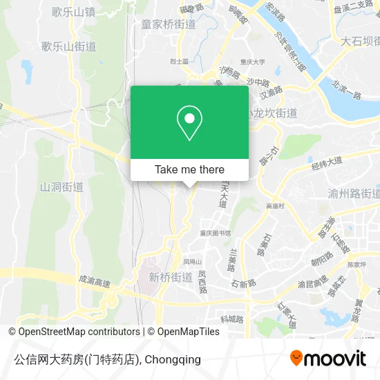 公信网大药房(门特药店) map